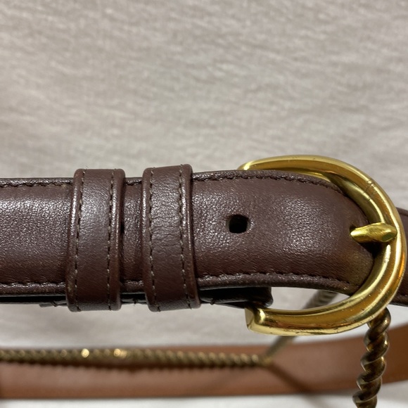 Coach brown leather belt - Picture 2 of 6
